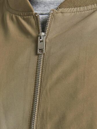 Чоловіча куртка-бомбер JACK & JONES Blousonjacke, чорна, розмір 5XL