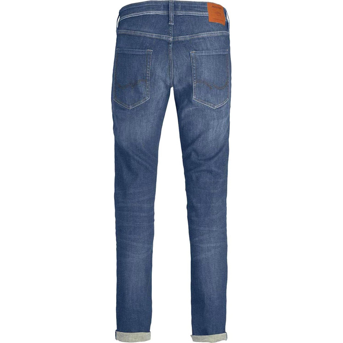 Чоловічі джинси Jack & Jones Tim Original AGI 010 Slim/Straight Fit, Medium Blue Denim (32W/32L)