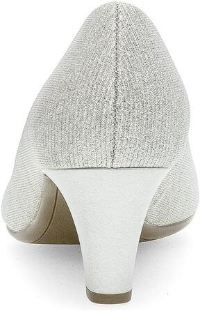 Жіночі туфлі-човники Gabor Fashion-41.400, сріблясті, розмір 39 EU