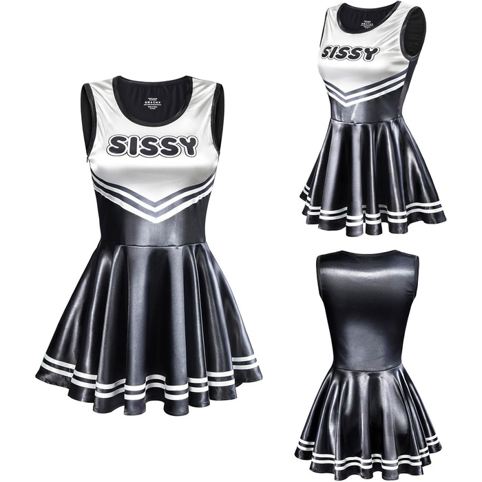 Чорний атласний бодікон міні-плаття/сукня з відкритими плечима, розмір XXL (Unisex)