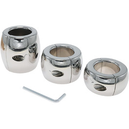 Сталевий кільце для яєчок GeRRiT, 3 розміри, надміцний, для чоловіків (30 мм)