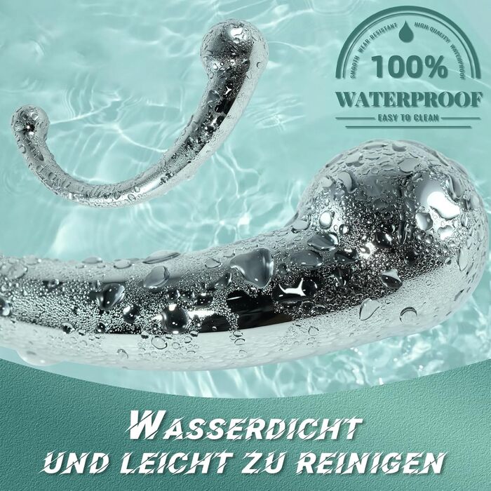 Анальний плагін AMZABEE з подвійним наконечником, металевий, масажер G-точки, дildo, унісекс, для дорослих