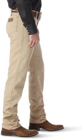 Чоловічі джинси Wrangler Greensboro Regular Straight Fit, колір Whispered Wash Tan, 40W / 36L