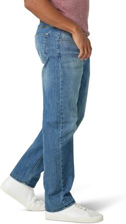 Чоловічі робочі штани Wrangler Flame Resistant Regular Fit Jean, вогнетривкі, сталево-сині, розмір 40W / 32L