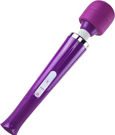 Масажер-вібратор JFRong Leise: бездротовий масажний стрижень з силікону для жінок, безшумний, для інтимного масажу (чорний, фіолетовий)