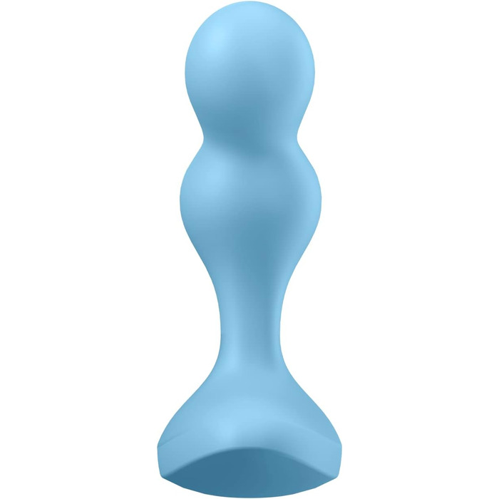 Анальні вібратори Satisfyer Deep Diver Connect App Bluetooth | З керуванням через додаток | Силікон | Водонепроникний IPX7 | Масаж простати для чоловіків та жінок | Компактний та дискретний | З вібрацією | Колір: Синій, Одиничний розмір