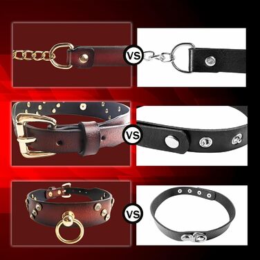 Шкіряне намисто з кільцем O SM, регульоване, для жінок, фетіш, сексуальна іграшка, обмежувач з повідком, ланцюги, дорослі, BDSM, флірт, бондж, шкіряне намисто для пар, жінок, чоловіків (колір: коричневий)