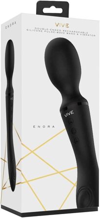 SHOTS VIVE Silicone Vibe Kontrolle - вібратор силіконовий, 1 шт (Чорний)