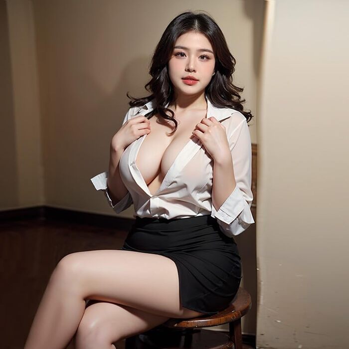 Костюм для офісу: комплект сексуальної вчительки, великі розміри, XL