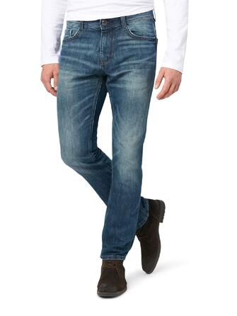 Чоловічі джинси Tom Tailor Josh Regular Slim зі стрейчем, Mid Stone Wash Denim, 34W/36L