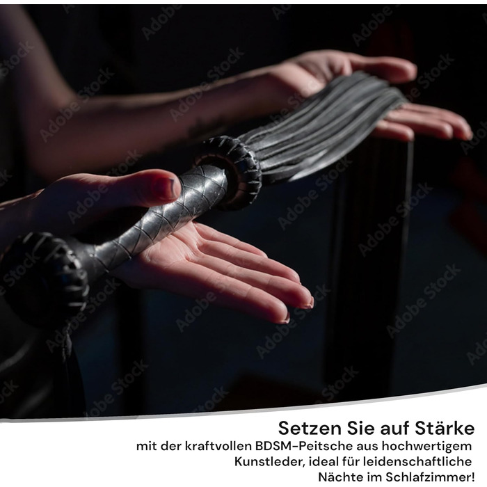 Пета (бич) для БДСМ: Флогер, бич 49 см, іграшки для БДСМ, сексуальні іграшки, екстремальні відчуття, пари, м'який бич, іграшки для БДСМ, шкіряний бич, Флогер, бич SM, FOPS B21-13