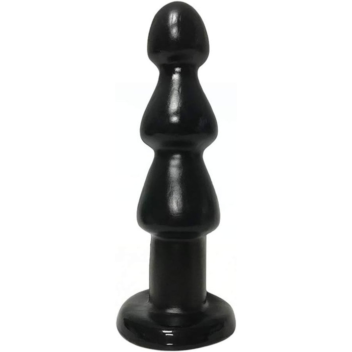 Анальний масажер ChicLSQ Extrem з 3 кулями, для чоловіків та жінок, для простати, великий, анатомічний, флеш-колір