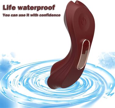 Вібратор Butterfly для жінок та пар, 10 режимів, тихий та потужний, з пультом керування через додаток, рожевий