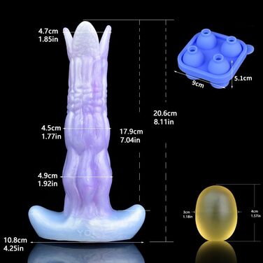 Анальний вібратор-яйце Lmgoc з силікону з формою яйця, стимулятор G-точки та простати, для жінок, чоловіків, пар