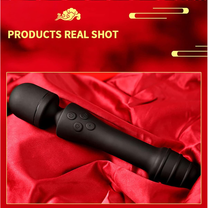 Вібратор Doppelkopf 2-в-1 з 10 режимами вібрації та функцією нагріву, JFRong - масажер для G-точки та клітора, водонепроникний, перезаряджається, для жінок