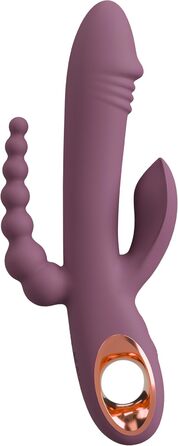 Вібратор You2Toys Slim Rabbit Grün, 3,6 см (фіолетовий)