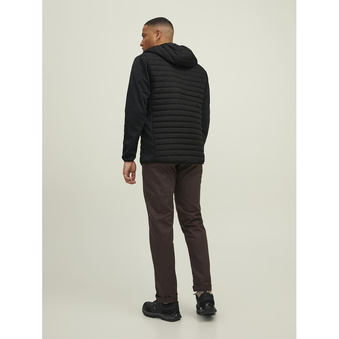 Чоловіча гібридна куртка JACK & JONES Hybridjacke L, чорна