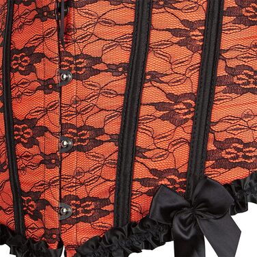 Корсет-корсет Grebrafan для жінок, апельсиновий (36-38)