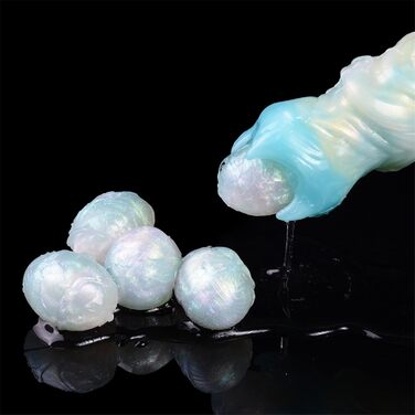 Анальний дилататор Axcroo з 5 кульками - надувний анальний плагін, дилда з вузлом, анусный дилататор, бутплаг з яйцями, вагінальний мастурбатор