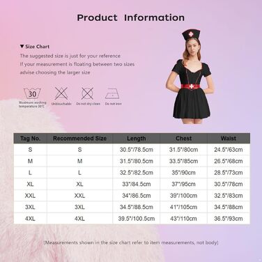 Костюм медсестри Freebily: сексуальний набір для косплею, карнавалу та Хелловіну. Білий комплект, babydoll, нічна сорочка, XXL