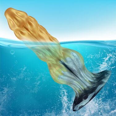 SXOVO Monster Dildo 22см з рідкого силікону - анальний та вагінальний секс-іграшка для масажу простати