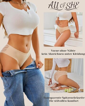 5 шт. комплект жіночих трусиків з мереживом, безшовні труси для жінок, сексуальна білизна, труси з мереживом, дихаюча білизна, S-XL, чорний/білий/кремовий/рожевий/темно-фіолетовий