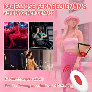 Набір вібраторів для жінок ZWFUN 3-в-1 з пультом дистанційного керування: анальні вібратори, стимулятори клітора, Dildo для G-точки. 10 режимів, анальні плагіни.