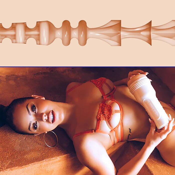 Мастурбатор Fleshlight Tori Black Torrid SuperSkin з реалістичною текстурою (Alina Lopez Lady)