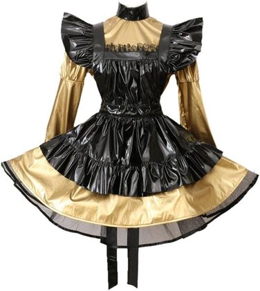 Форма для прибирання GOceBaby Sissi з ПВХ, костюм, розмір 3XL, з замком