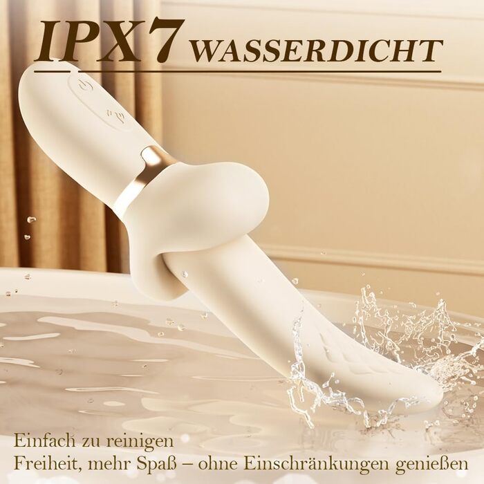 Вібратор для жінок 2-в-1 з 360° обертанням, силіконовий вібратор для клітора, іграшки для дорослих