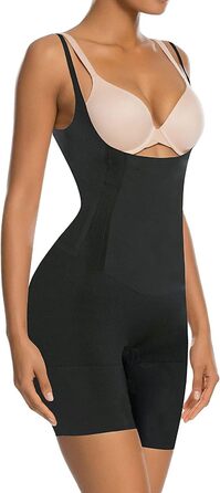 Корсет для схуднення SHAPERX Shapewear для жінок, чорний, моделює фігуру, S