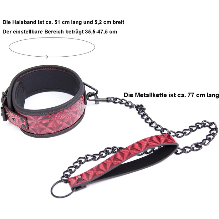 Шкіряне намисто SM з повідком, ланцюги бонджаж, еротика, іграшки для сексу, фетіш, намисто для бонджажу, іграшки для сексу для пар, початківців та професіоналів