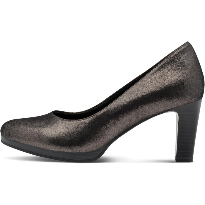 Жіночі туфлі-човники Tamaris Vegan Elegant, колір Pewter (сріблястий), розмір 38 EU