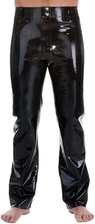 Шорти з латексу для чоловіків GAYLOP: фетиш-костюм, чорний, XL, XXXL, ручної роботи, з кишенями