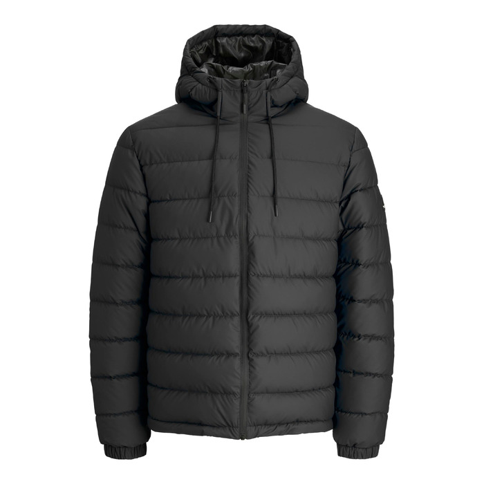 Чоловіча стібана куртка JACK & JONES, чорна, розмір XL