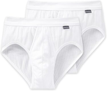 Сліпи для чоловіків Schiesser 2 шт. Sportslip з вирізом - Authentic M білий