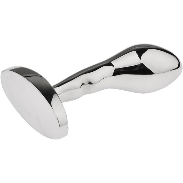 Анальний пробка Axcroo з нержавіючої сталі S/M/L з T-подібною основою, великий анальний дилататор, стимулятор простати, для чоловіків та жінок