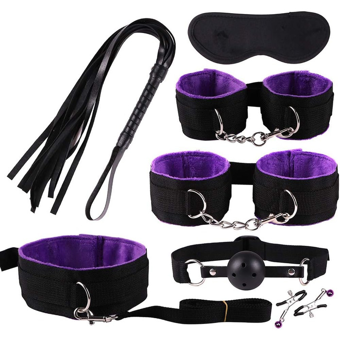 Набір для бондейджу SM 23 шт. BDSM, фестелі, еротичні іграшки для пар, початківців та досвідчених