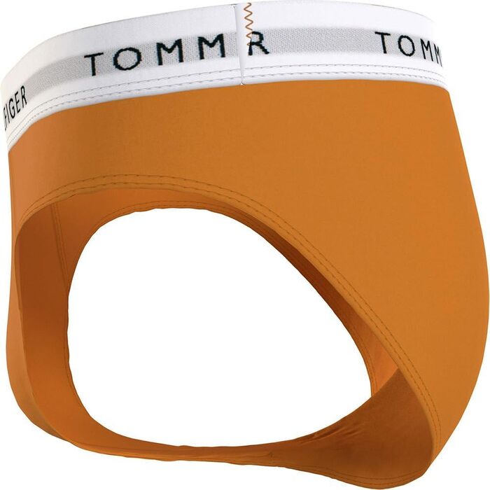 Труси боксер Tommy Hilfiger чоловічі 5 шт. в наборі (Чорний/Чорний/Чорний/Чорний/Чорний) (XXL, Оранжевий/Синій/Зелений)