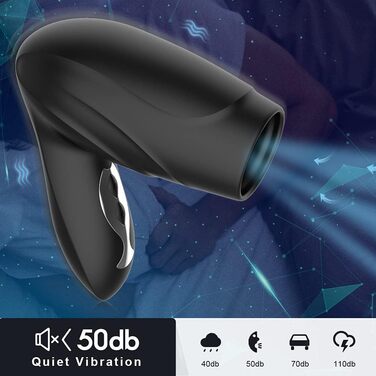 Електрична вакуумна помпа для чоловіків Guspiun з 10 рівнями всмоктування та 10 режимами вібрації. Масажер для ерекції, водонепроникний.