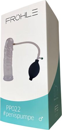 Анатомічна вакуумна помпа для чоловіків FRÖHLE PP022 XXL - 1 шт.