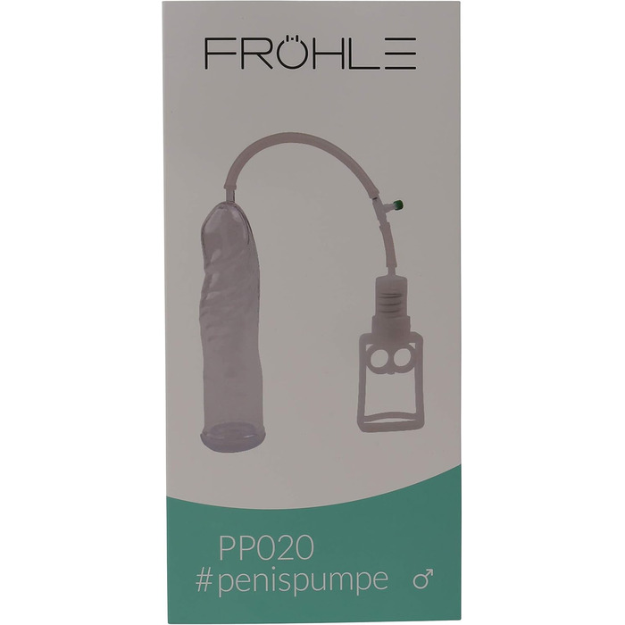 Пумповий масажер для чоловіків Frohle PP020 Professional - Професійний набір (1 шт.)