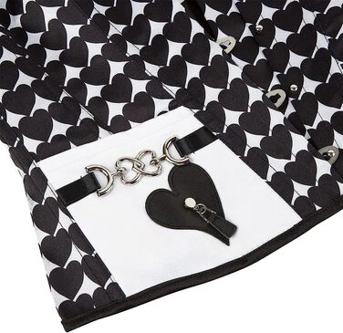 Жіноче корсетне тіло Adelce з квітковим принтом, стильне, кольорове, на шнурівці, вінтажний стиль, для підкреслення талії, розмір XXL, серцеподібна форма