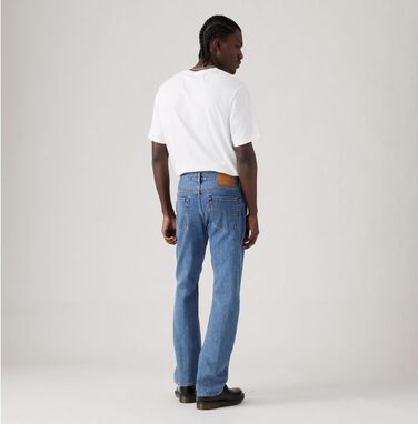 Чоловічі джинси Levi's 555 Relaxed Straight Blue Essentials, сині (34W / 34L)