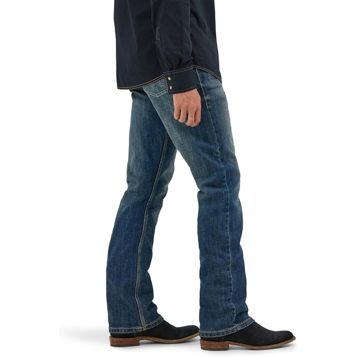 Чоловічі джинси Wrangler Layton Wlt77lyt, сині, розмір 32W / 32L