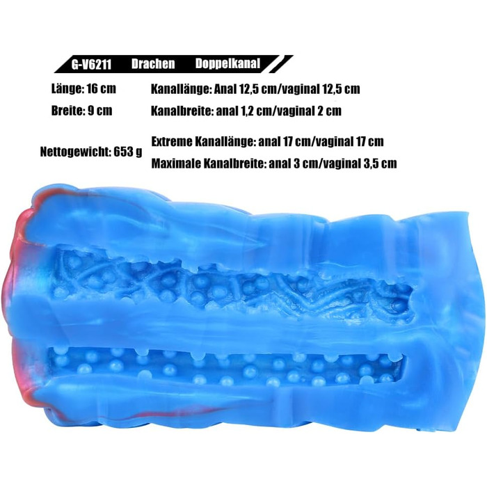 Вібраційний мастурбатор Lmgoc з серією Tierserie, реалістичний силіконовий мастурбатор з 10 режимами вібрації, для чоловіків