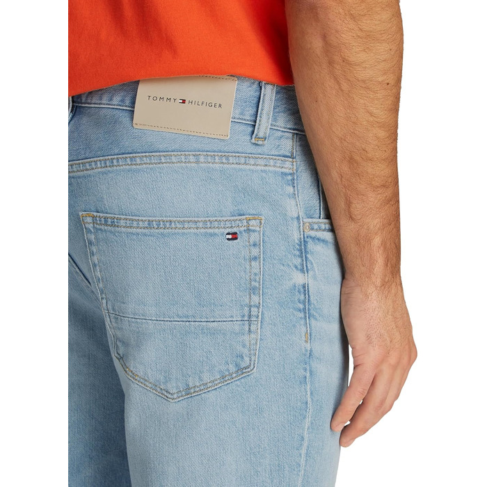 Чоловічі прямі джинси Tommy Hilfiger Denton Denim (колір Heron Blue), розмір 36W / 34L