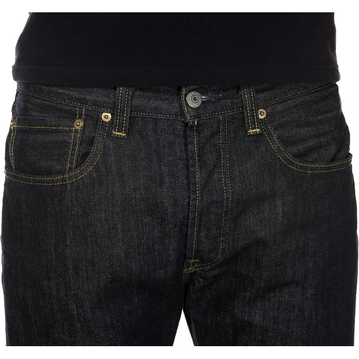 Чоловічі джинси Levi's 501 Original Straight Fit, сині (Marlon 0162), розмір 36W/34L