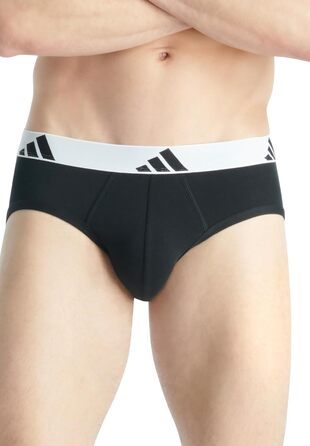 Труси чоловічі Adidas (3 шт. в упаковці) (XXL, чорний 006)