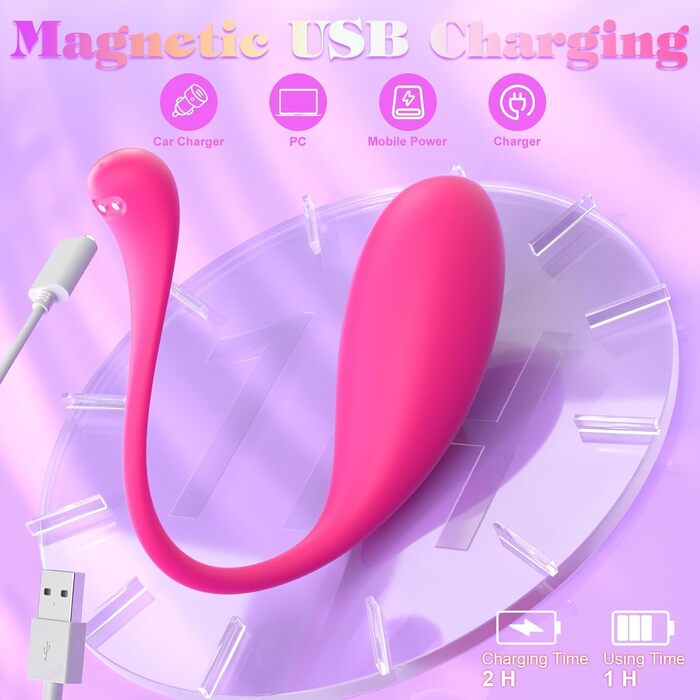 Вібратор жіночий з пультом дистанційного керування, 9 режимів, для інтимної насолоди. Іграшка для дорослих, червоний.